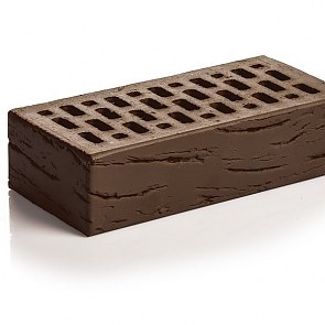 Кирпич облицовочный керамический Шоколад Антик | 250x120x65 | МАГМА